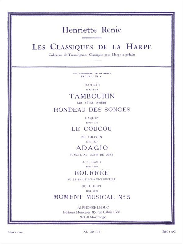 LEDUC Les Classiques de la Harpe Vol. 3