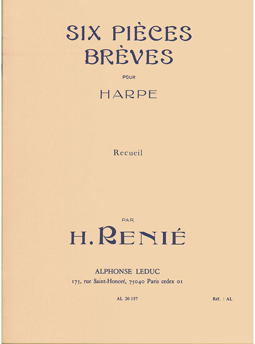 LEDUC Six Pièces brèves pour harpe