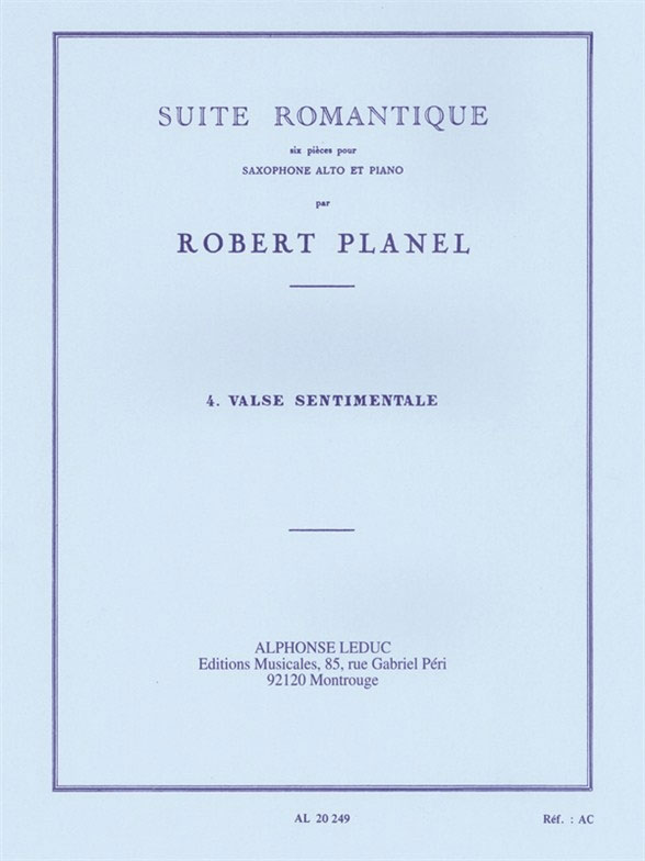 LEDUC Suite Romantique No.4 Valse Sentimentale