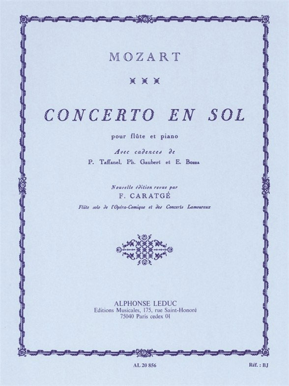 LEDUC W.A. Mozart Concerto In G