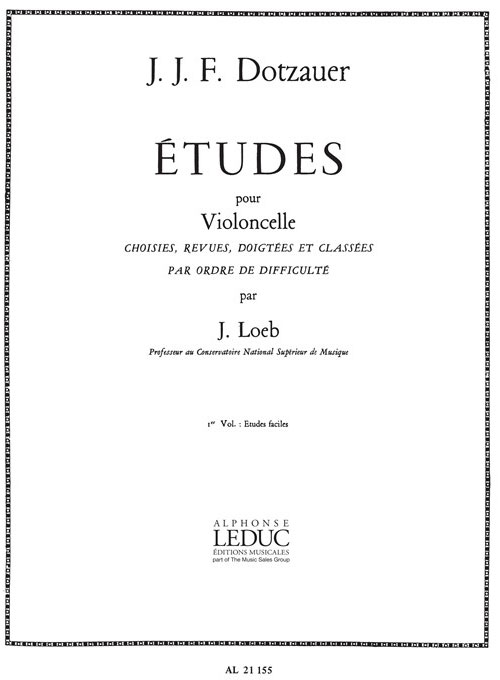 LEDUC Etudes Vol. 1 Violoncelle