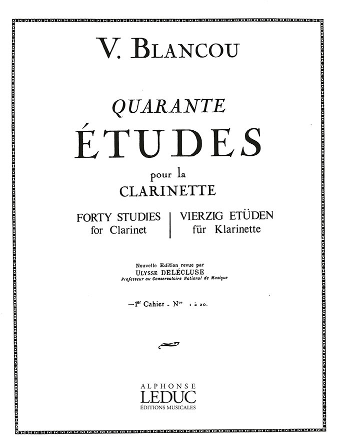 LEDUC Etudes (40) Vol. 1