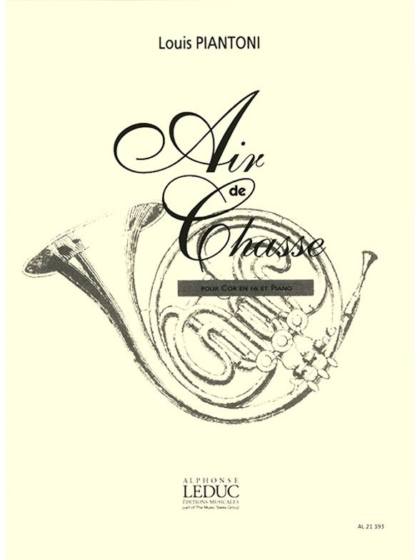 LEDUC Air De Chasse Cor Et Piano