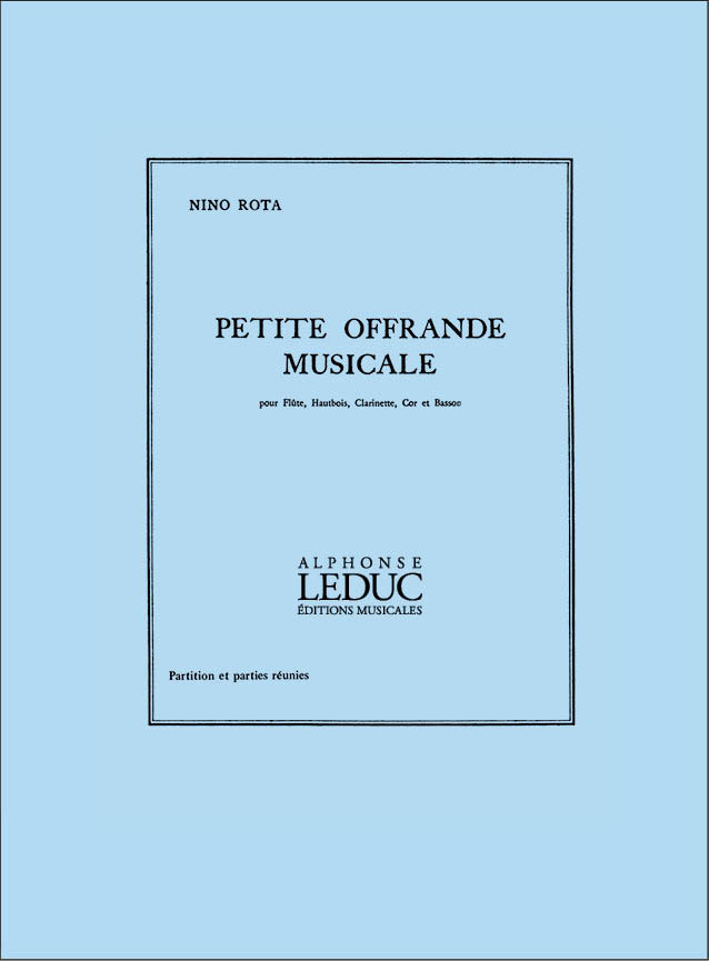 LEDUC Petite Offrande Musicale