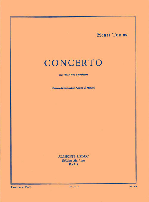 LEDUC Concerto pour trombone et orchestre