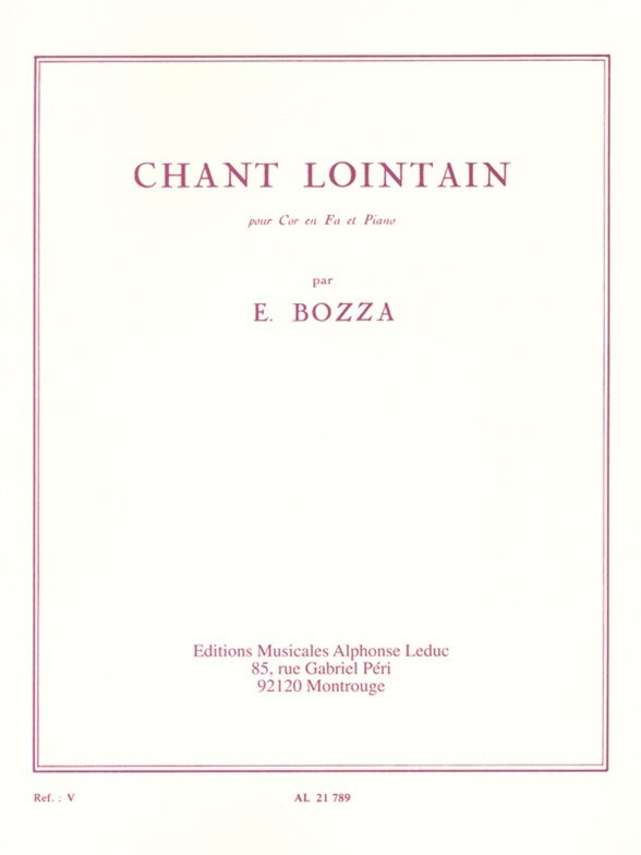 LEDUC Chant Lointain