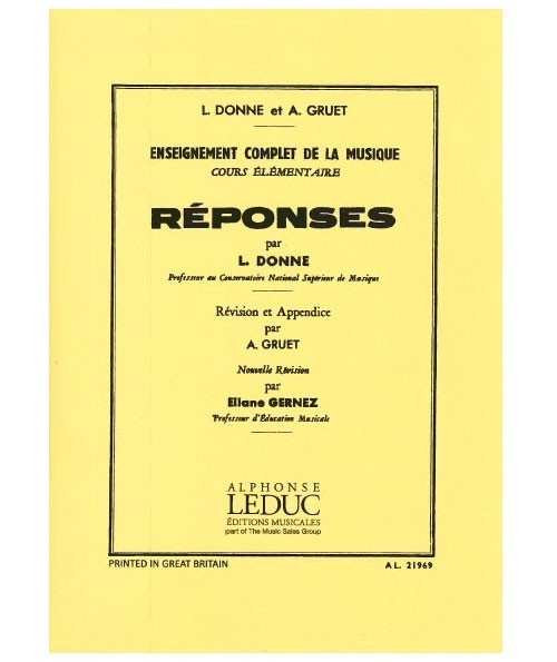 LEDUC Reponses Elementaire