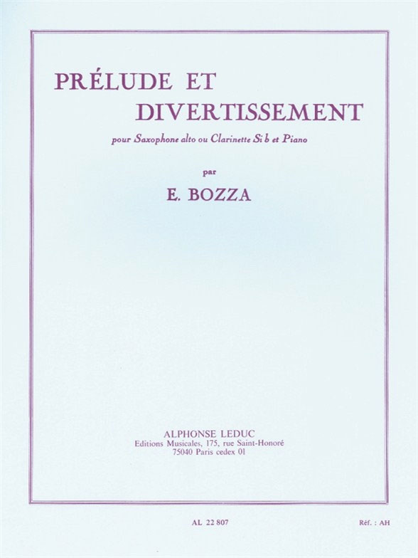 LEDUC Prélude et Divertissement