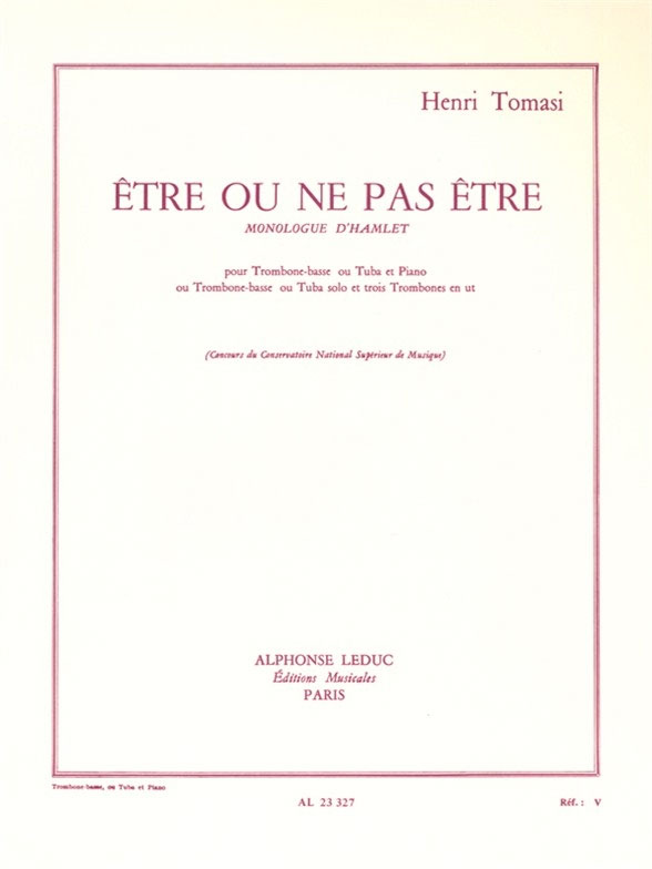 LEDUC Etre Ou Ne Pas Être