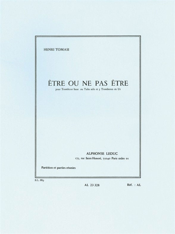 LEDUC Être Ou Ne Pas Être