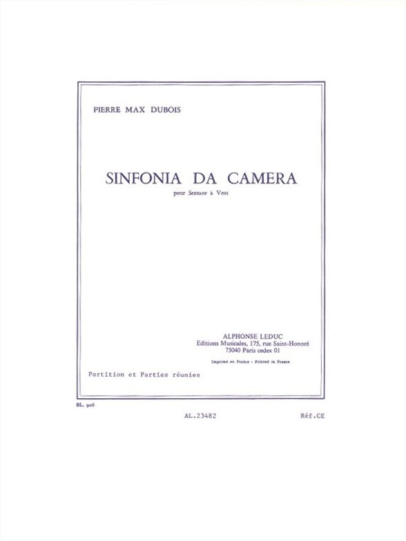 LEDUC Sinfonia Da Camera