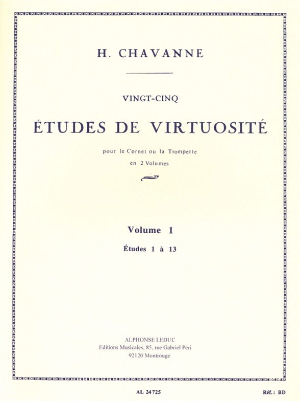 LEDUC Vingt-Cinq etudes de Virtuosite - Volume 1
