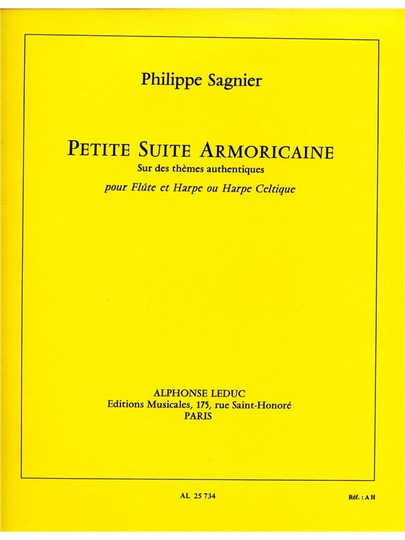 LEDUC Petite Suite Armoricaine, Sur Thèmes Authentiques