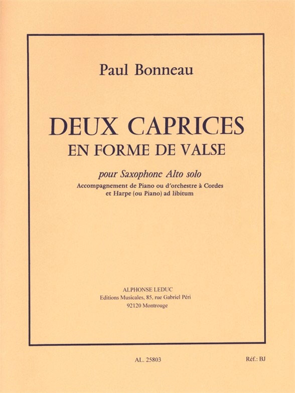 LEDUC 2 Caprices en Forme de Valse