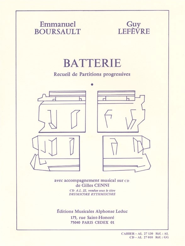 LEDUC Batterie - Recueil de Partitions Progressives