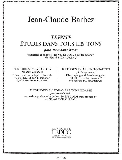 LEDUC 30 Etudes Dans Tous Les Tons