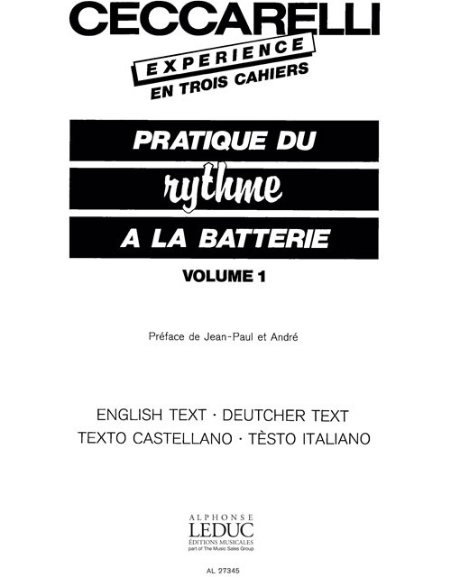 LEDUC Ceccarelli-Experience Vol.1