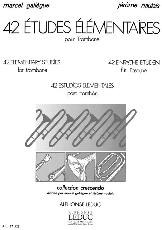 LEDUC 42 Études élémentaires pour trombone