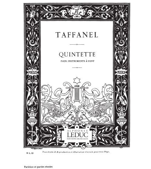 LEDUC Quintette pour instruments à vent
