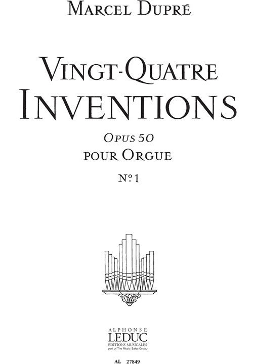 LEDUC 24 Inventions Op.50, Vol.1