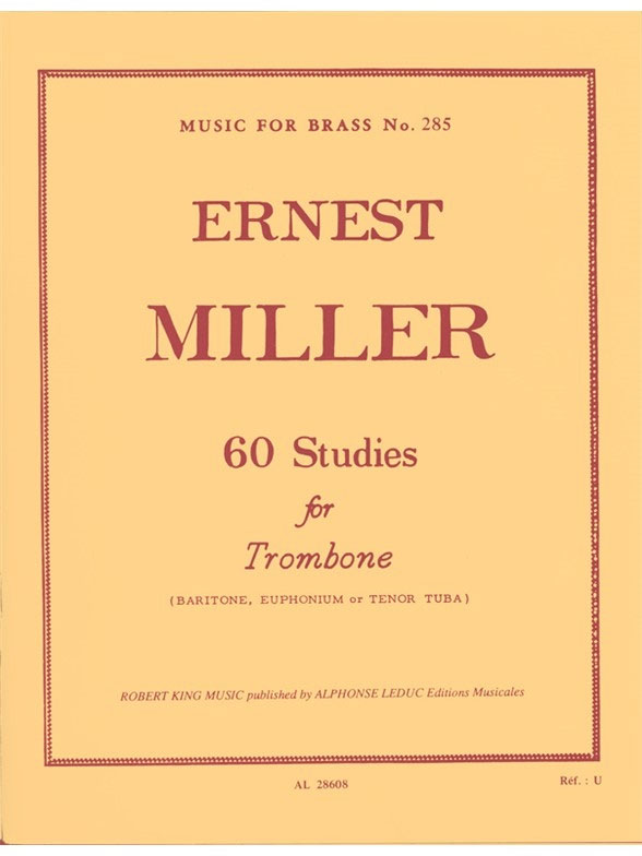LEDUC 60 Studies For Trombone