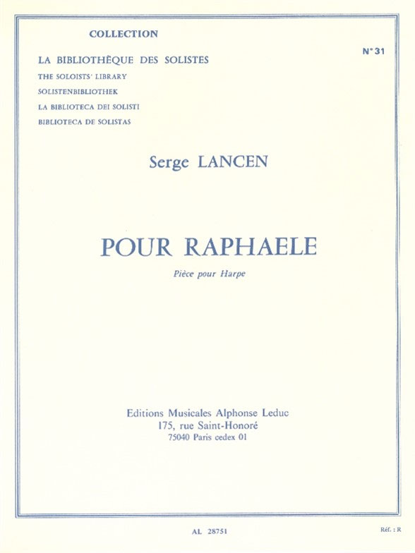LEDUC Pour Raphaele