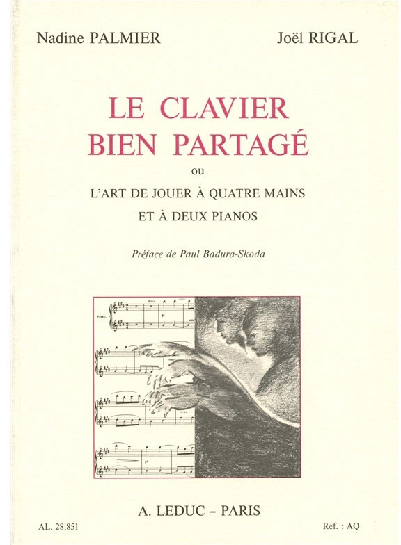 LEDUC Le Clavier bien partage
