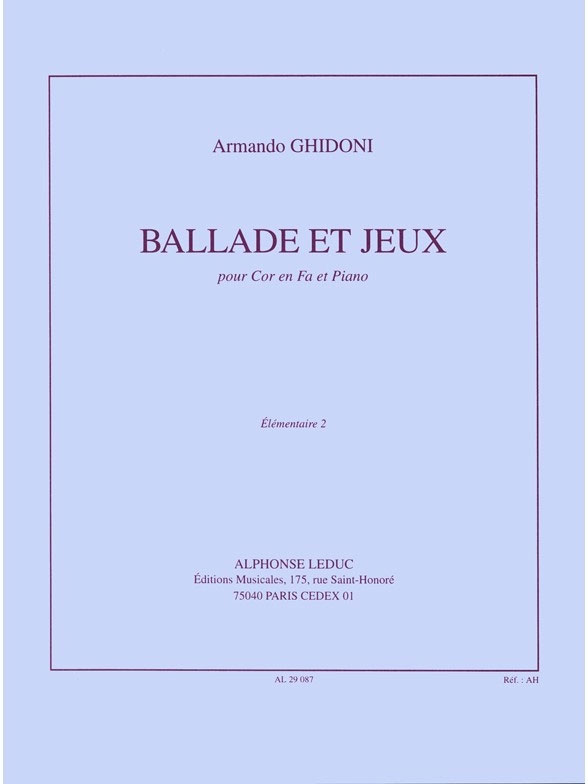 LEDUC Ballade Et Jeux