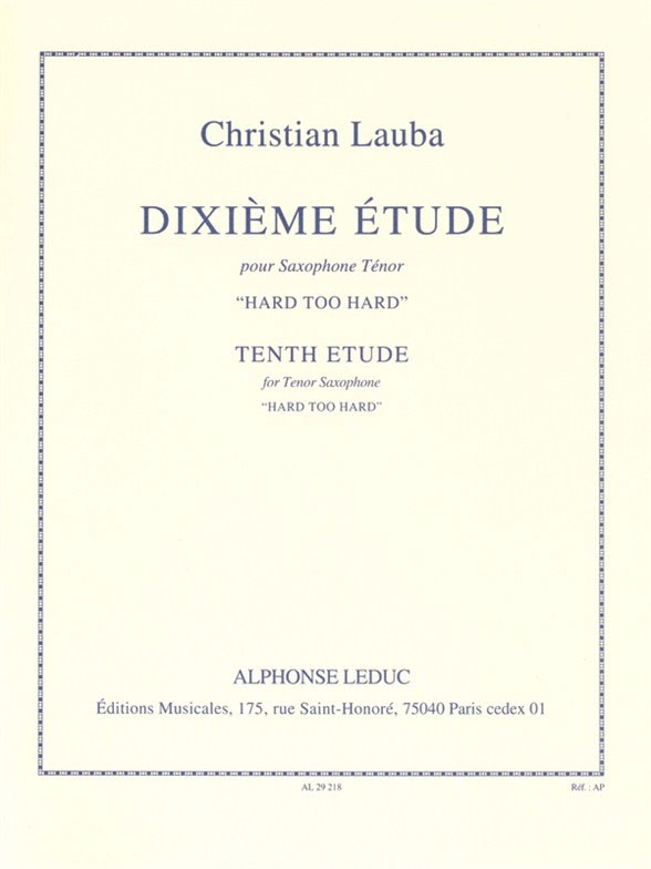 LEDUC Etude N010
