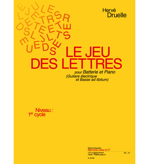 LEDUC Jeu Des Lettres