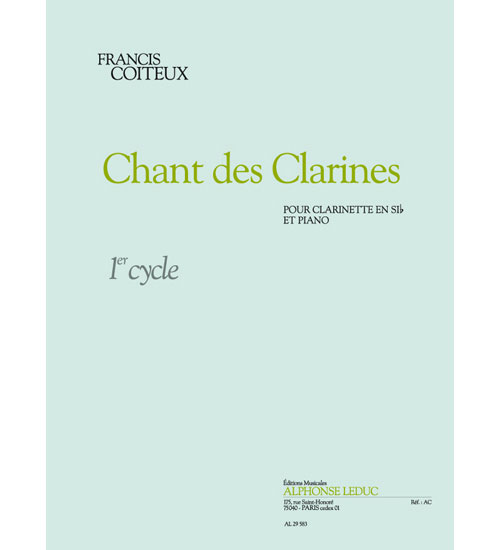 LEDUC Chant Des Clarines