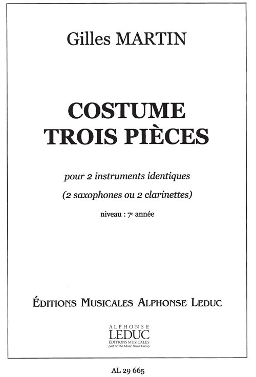 LEDUC Costume 3 Pieces