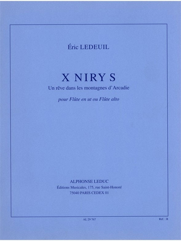 LEDUC X Niry S pour flûte en ut ou flûte alto