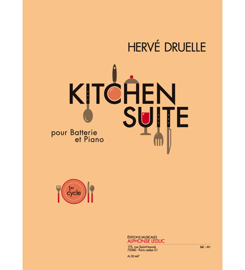 LEDUC Kitchen suite pour batterie et piano