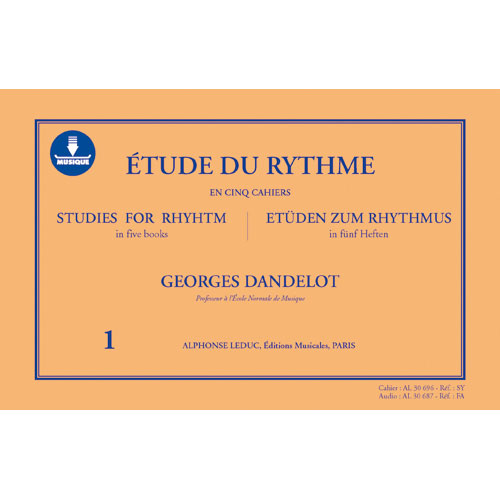 LEDUC Étude Du Rythme - Vol.1