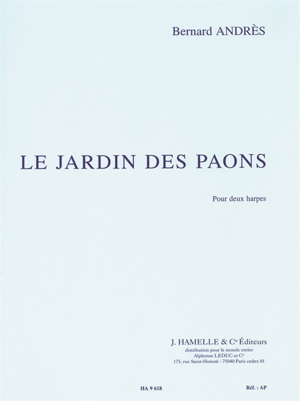 LEDUC Le Jardin des Paons