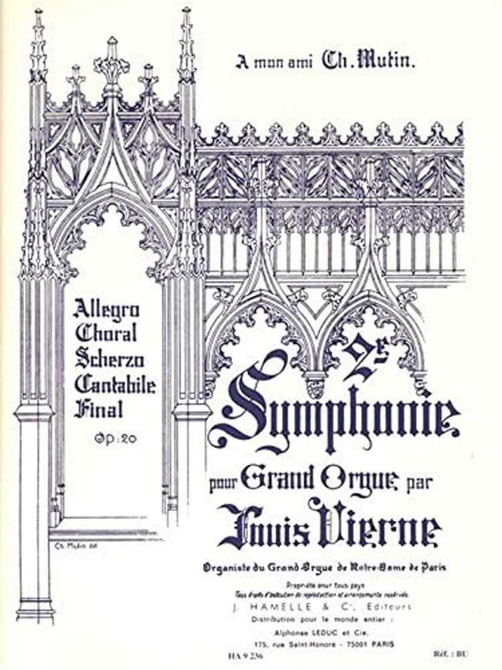HAMELLE EDITEURS Symphonie N02 Op20