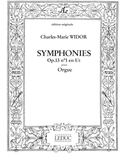 HAMELLE EDITEURS Symphonie N01 Op13