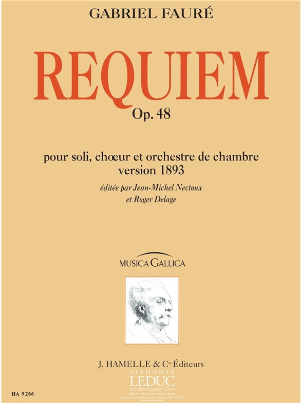 LEDUC Requiem Op. 48 - Version 1893