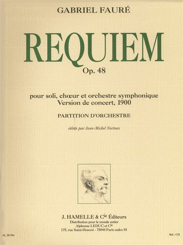 LEDUC Requiem Op. 48 - Version 1900