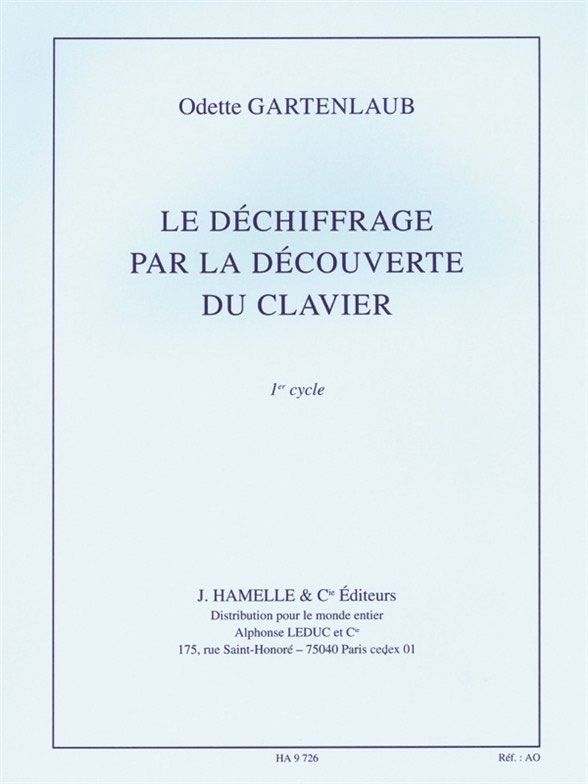 LEDUC Le Dechiffrage par la Decouverte du Clavier