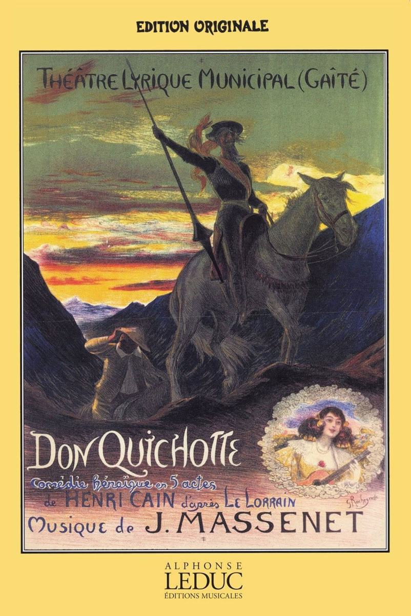 HEUGEL Don Quichotte - Chant et Piano