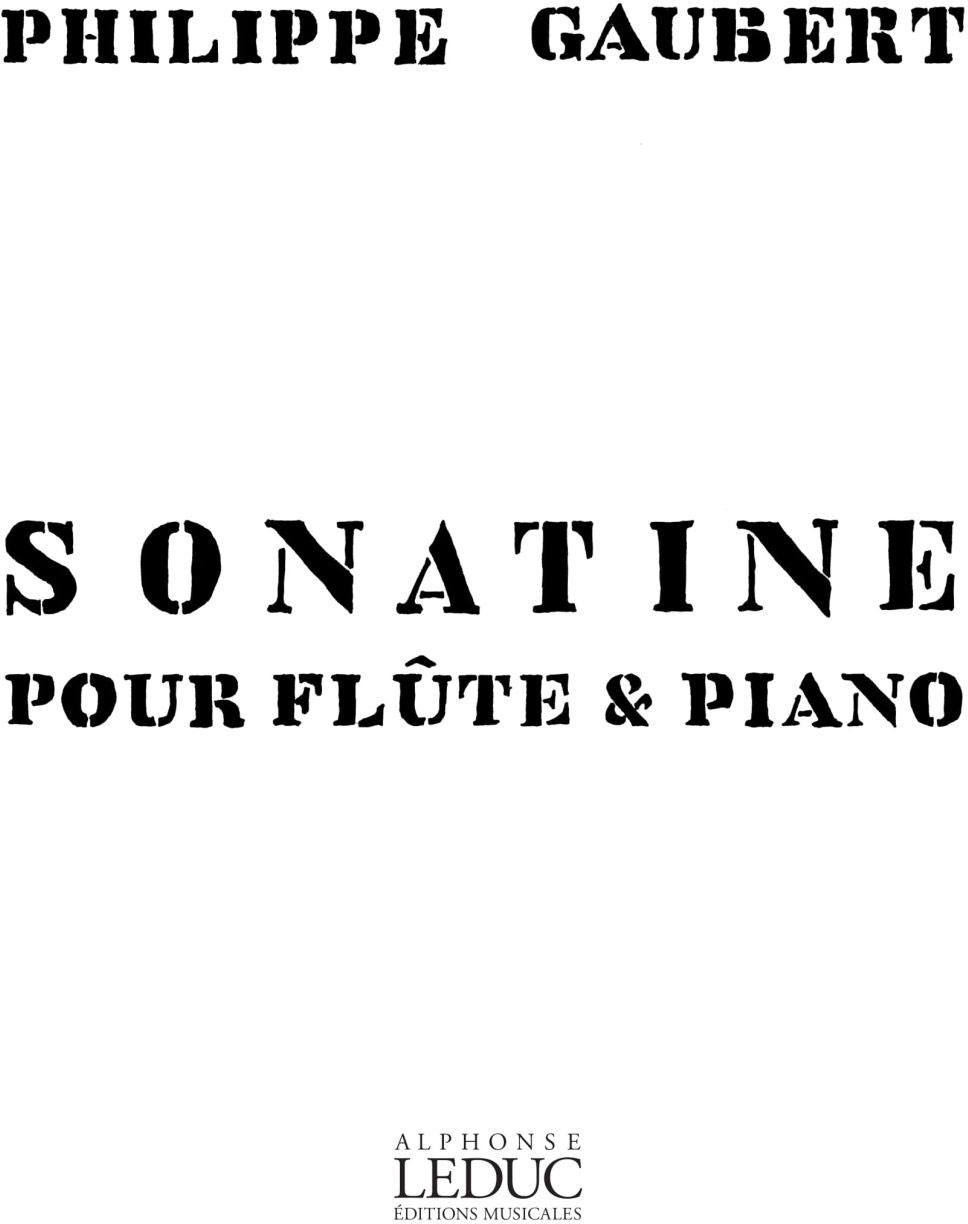 HEUGEL Sonatine