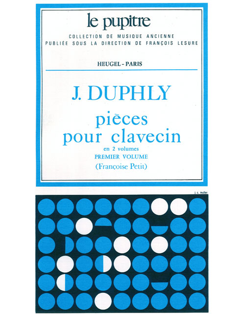HEUGEL Pieces de Clavecin Vol.1