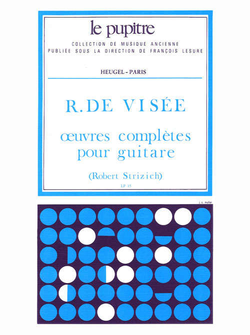 HEUGEL Oeuvres Complètes pour Guitare
