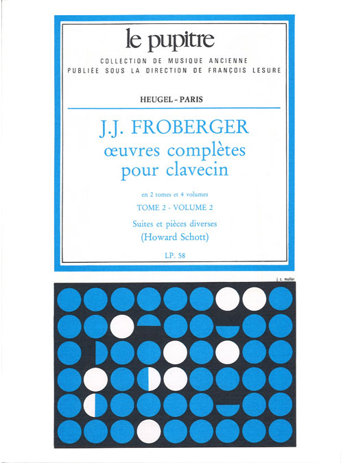 HEUGEL Oeuvres Complètes Pour Clavecin Book 2 Vol.2