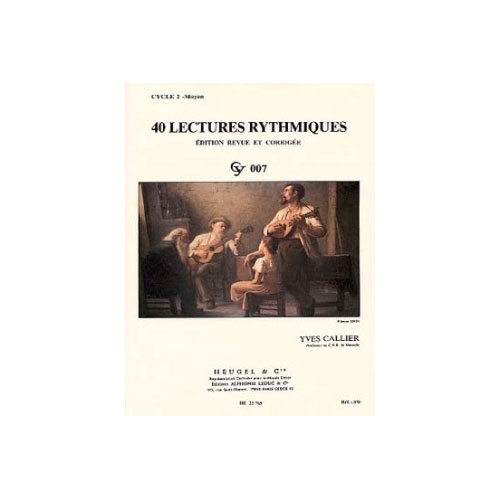 HEUGEL 40 Lectures rythmiques