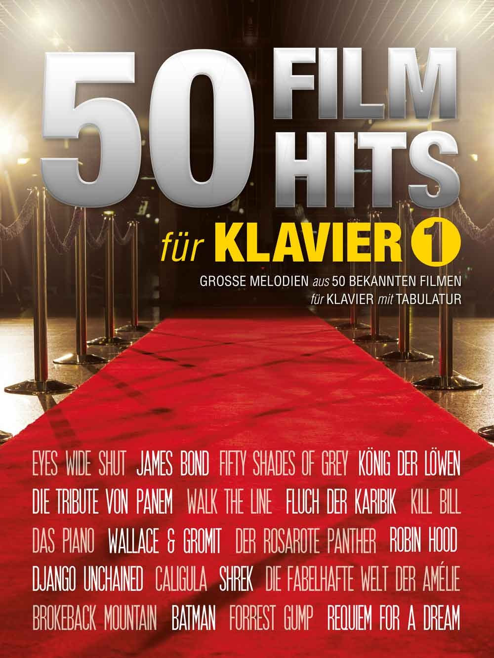 BOSWORTH 50 Filmhits für Klavier 1