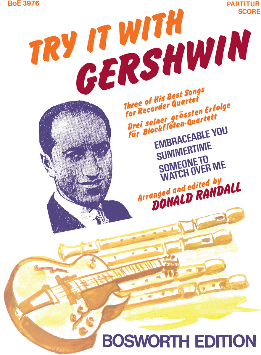 BOSWORTH Try It With Gershwin (Recorder Ensemble)