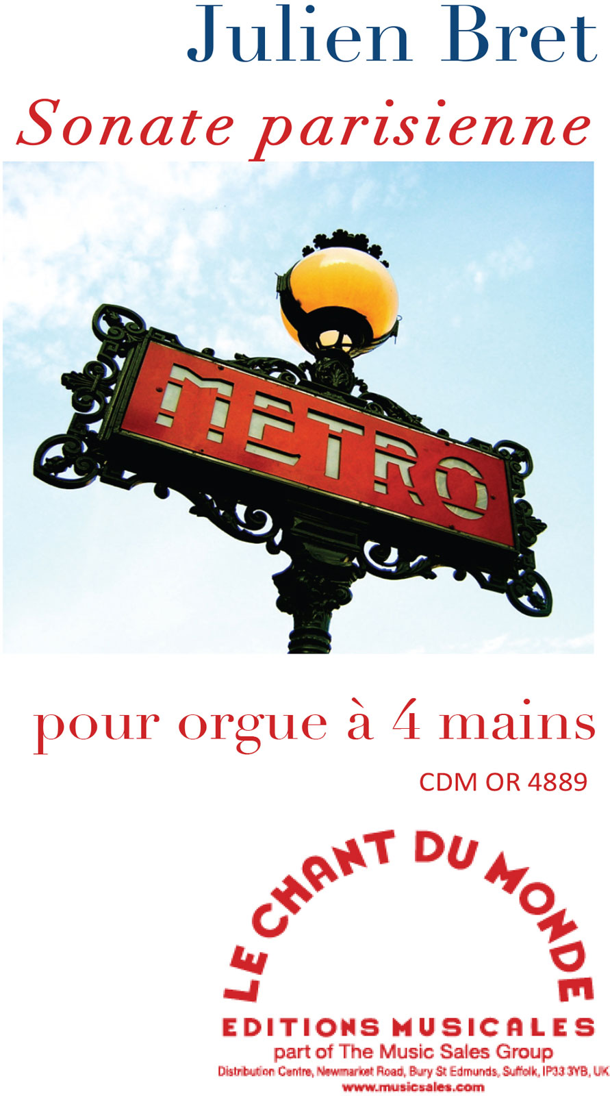 CHANT DU MONDE Sonate Parisienne